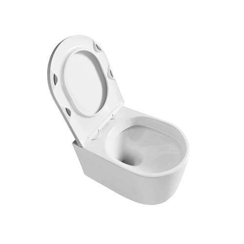 Унитаз подвесной Grossman Thin Rim GR-5602S (520х365х345) тонкий ободок, белый, с крышкой микролифт Унитаз подвесной Grossman Thin Rim GR-5602S (520х365х345) тонкий ободок, белый, с крышкой микролифт