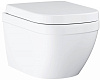 Картинка анонса товара «унитаз подвесной grohe euro ceramic (39554000) с сиденьем альпин-белый»