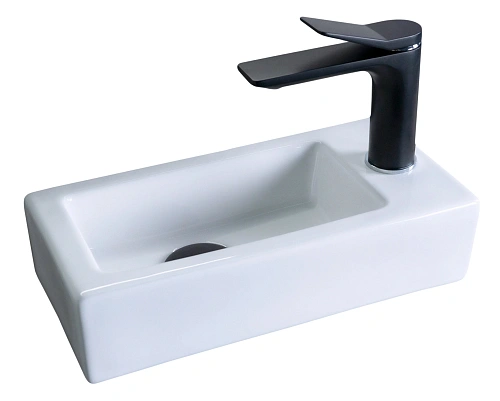 Раковина Gid N9272L 61105L подвесная белая 36.5x18x9 Раковина Gid N9272L 61105L подвесная белая 36.5x18x9