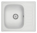 Кухонная мойка Granula 5801, АРКТИК (БЕЛЫЙ) кухонная мойка, кварц 575х495 Кухонная мойка Granula 5801, АРКТИК (БЕЛЫЙ) кухонная мойка, кварц 575х495