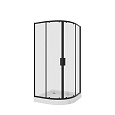 Душевой уголок Niagara Nova NG-6886-08 BLACK (80x80x195) полукруг, двери раздвижные, 68860811BLACK Душевой уголок Niagara Nova NG-6886-08 BLACK (80x80x195) полукруг, двери раздвижные, 68860811BLACK