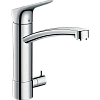 Смеситель для кухни hansgrohe Logis с запорным вентилем для посудомоечной машины 71834000 Смеситель для кухни hansgrohe Logis с запорным вентилем для посудомоечной машины 71834000