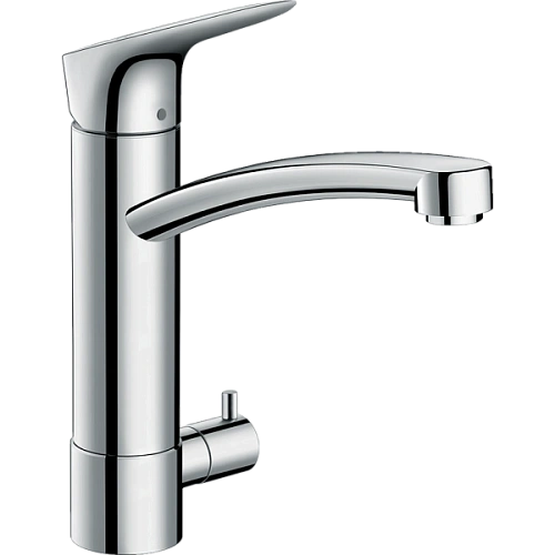 Смеситель для кухни hansgrohe Logis с запорным вентилем для посудомоечной машины 71834000 Смеситель для кухни hansgrohe Logis с запорным вентилем для посудомоечной машины 71834000
