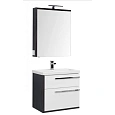 Комплект мебели Aquanet Фостер 70 эвкалипт мистери/белый 00209028 Комплект мебели Aquanet Фостер 70 эвкалипт мистери/белый 00209028