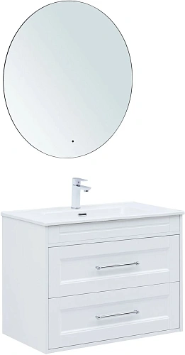 Тумба под раковину Aquanet Бостон new 80 00306368 белый сатин Тумба под раковину Aquanet Бостон new 80 00306368 белый сатин