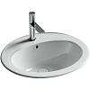 Картинка анонса товара «раковина ceramica nova sun cn6079 встраиваемая сверху 565x495x200 мм белый»