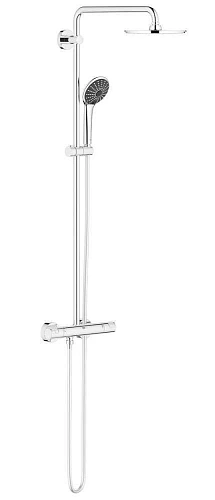 Душевая система GROHE Vitalio 210 с термостатическим смесителем, хром (27965000) Душевая система GROHE Vitalio 210 с термостатическим смесителем, хром (27965000)