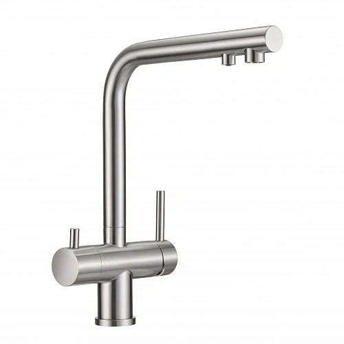 Смеситель для кухни Milacio Ultra 559 (MCU.559.SS) под фильтр, нержавеющая сталь Смеситель для кухни Milacio Ultra 559 (MCU.559.SS) под фильтр, нержавеющая сталь