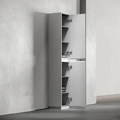 Шкаф-пенал Sancos Libra Floor PLB35FW напольный, белый глянец, 350х300х1870 мм Шкаф-пенал Sancos Libra Floor PLB35FW напольный, белый глянец, 350х300х1870 мм