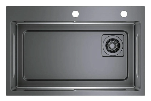 Кухонная мойка Raglo R702.7246.09 720x460мм графит Кухонная мойка Raglo R702.7246.09 720x460мм графит