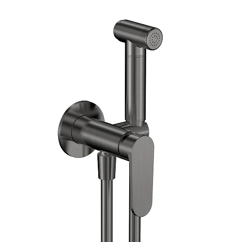 Гигиенический душ AQUAme Novara AQM6917GM скрытый монтаж, металл Гигиенический душ AQUAme Novara AQM6917GM скрытый монтаж, металл