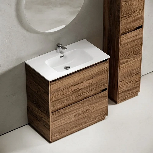 Тумба под раковину Sancos Libra Floor LB80FECH напольная, 790х450х840 дуб чарльстон Тумба под раковину Sancos Libra Floor LB80FECH напольная, 790х450х840 дуб чарльстон