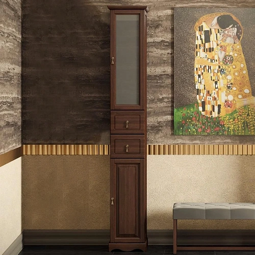 Шкаф-пенал Opadiris Риспекто 30 Z0000009767 орех антикварный Шкаф-пенал Opadiris Риспекто 30 Z0000009767 орех антикварный