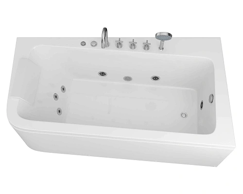 Акриловая ванна GROSSMAN GR-17095-1R (95x170x58) гидромассажная Акриловая ванна GROSSMAN GR-17095-1R (95x170x58) гидромассажная