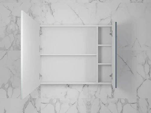 Зеркальный шкаф Style Line Стокгольм 80 см графит софт ЛС-00002325 Зеркальный шкаф Style Line Стокгольм 80 см графит софт ЛС-00002325