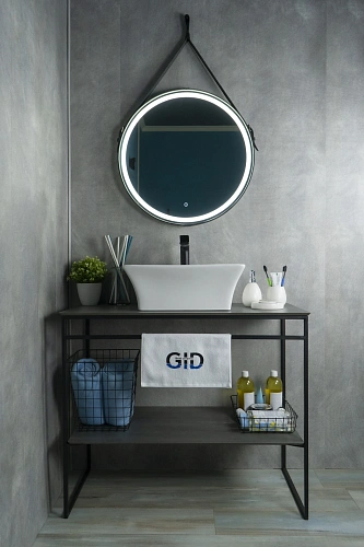 Раковина Gid N9108 51121 накладная белая 49x41x19 Раковина Gid N9108 51121 накладная белая 49x41x19