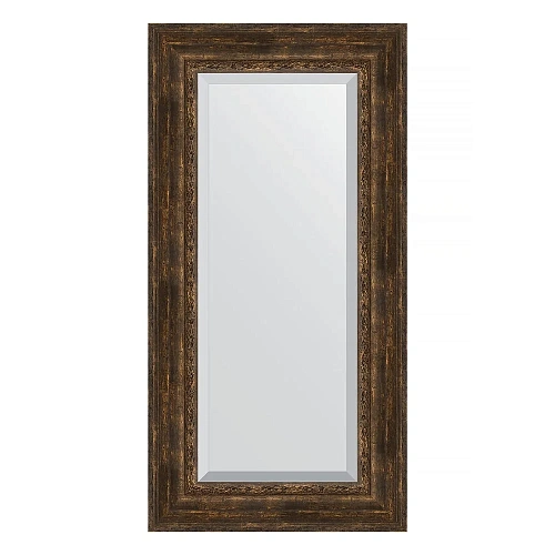 Зеркало в багетной раме Evoform Exclusive BY 3508 62 x 122 см, состаренное дерево с орнаментом Зеркало в багетной раме Evoform Exclusive BY 3508 62 x 122 см, состаренное дерево с орнаментом