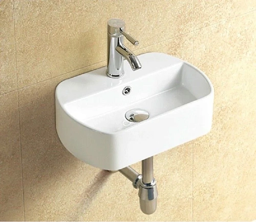 Раковина CeramaLux 9293 накладная/подвесная, белый Раковина CeramaLux 9293 накладная/подвесная, белый