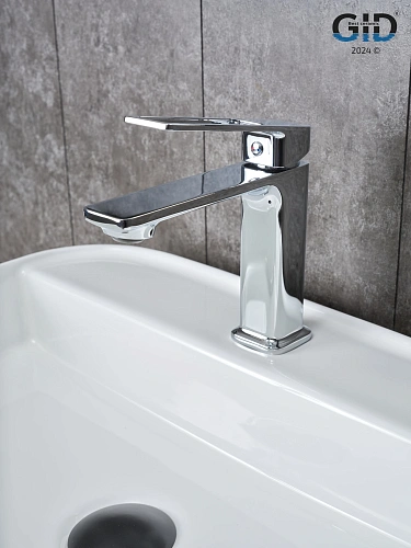 Смеситель для раковины Gid Niagara L057-CH-K L057CHK хром Смеситель для раковины Gid Niagara L057-CH-K L057CHK хром