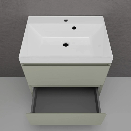 Тумба под раковину Style Line Манхэттен 60 см ЛС-00002367 подвесная, олива Тумба под раковину Style Line Манхэттен 60 см ЛС-00002367 подвесная, олива