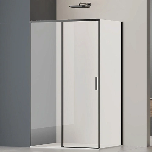 Душевой уголок Vincea Soft 2 VSR-3SO29011CLB 1100x900 черный, стекло прозрачное Душевой уголок Vincea Soft 2 VSR-3SO29011CLB 1100x900 черный, стекло прозрачное