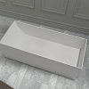 Ванна отдельностоящая ABBER AS9640-1.7 170x72 универсальная, белая матовая, искусственный камень Ванна отдельностоящая ABBER AS9640-1.7 170x72 универсальная, белая матовая, искусственный камень