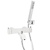 Смеситель для ванны Paini Lady 89BY105TH с термостатом и аксессуаром, белый Смеситель для ванны Paini Lady 89BY105TH с термостатом и аксессуаром, белый