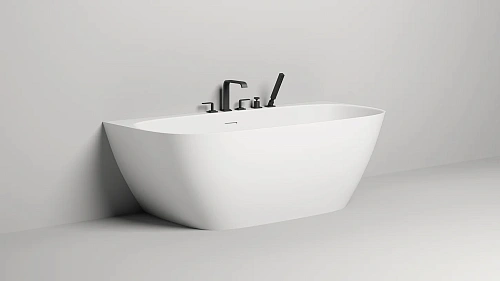 Ванна из искусственного камня Salini SOFIA WALL 180x85 102513G S-Sense Ванна из искусственного камня Salini SOFIA WALL 180x85 102513G S-Sense