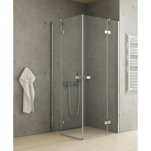 Душевой уголок NEW TRENDY REFLEXA 120x110x200 EXK-1240/EXK-1404 хром Душевой уголок NEW TRENDY REFLEXA 120x110x200 EXK-1240/EXK-1404 хром