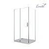 Душевой уголок Ceruttispa VICTORIA120 без поддона 90x120x195 Душевой уголок Ceruttispa VICTORIA120 без поддона 90x120x195