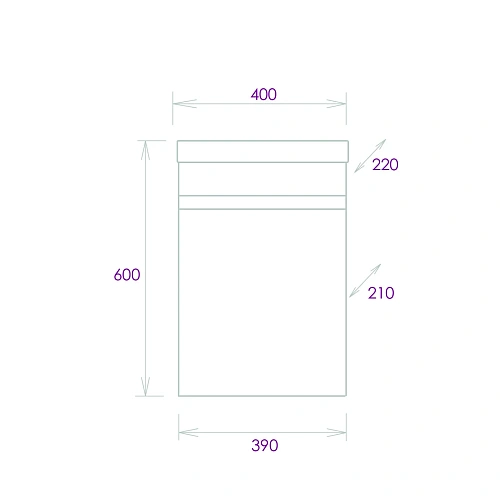 Тумба под раковину Onika Милтон 40 см 104007 подвесная, белая (для Миранда 40/Como-40) Тумба под раковину Onika Милтон 40 см 104007 подвесная, белая (для Миранда 40/Como-40)