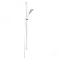 Душевой гарнитур Kludi Fizz 1S 6764091-00 , длина штанги 90 см, цвет белый/хром Душевой гарнитур Kludi Fizz 1S 6764091-00 , длина штанги 90 см, цвет белый/хром