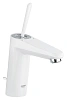 Смеситель для раковины GROHE Eurodisc Joy с донным клапаном, средний излив, белая луна (23427LS0)