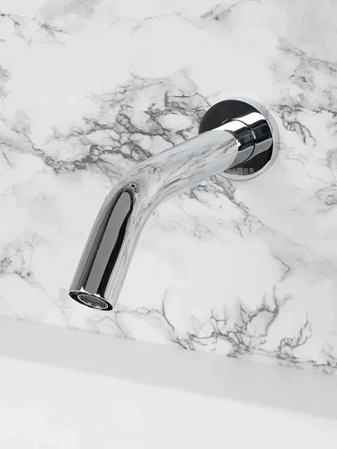 Кран NOFER 07265.B для раковины автоматический, настенный Кран NOFER 07265.B для раковины автоматический, настенный