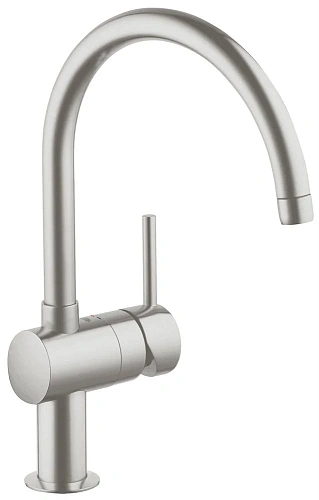 Смеситель для кухни GROHE Minta с C-изливом, суперсталь (32917DC0) Смеситель для кухни GROHE Minta с C-изливом, суперсталь (32917DC0)