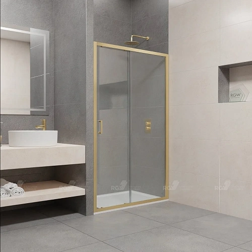 Душевая дверь RGW Passage PA-14Gb 1200 мм Easy Clean золото brush 41081412-16 Душевая дверь RGW Passage PA-14Gb 1200 мм Easy Clean золото brush 41081412-16