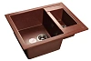 Кухонная мойка GranFest Quadro Q-610 K кр.м красный марс