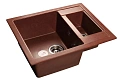 Кухонная мойка GranFest Quadro Q-610 K кр.м красный марс Кухонная мойка GranFest Quadro Q-610 K кр.м красный марс