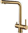 Смеситель для кухни Paulmark SKALEN, брашированное золото, 213020-BG Sk213020-BG Смеситель для кухни Paulmark SKALEN, брашированное золото, 213020-BG Sk213020-BG