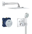 Душевая система GROHE Grohtherm SmartControl встраиваемая, хром (34742000) Душевая система GROHE Grohtherm SmartControl встраиваемая, хром (34742000)