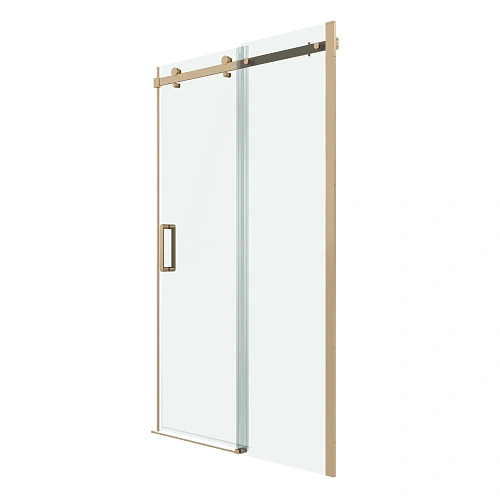 Душевая дверь GROSSMAN Classic 100.K33.04.100.32.00 (100x195) золото сатин, стекло прозрачное Душевая дверь GROSSMAN Classic 100.K33.04.100.32.00 (100x195) золото сатин, стекло прозрачное