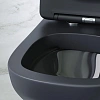 Унитаз подвесной AM.PM X-Joy S C85A1700MBSC безободковый, с сиденьем микролифт, черный матовый Унитаз подвесной AM.PM X-Joy S C85A1700MBSC безободковый, с сиденьем микролифт, черный матовый