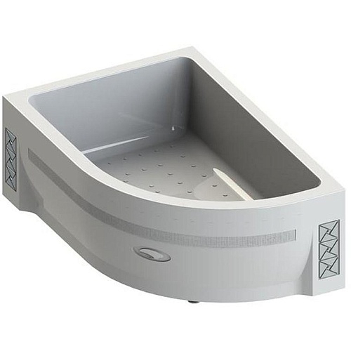 Душевой поддон Radomir Соул 120х80 1-11-0-1-0-009 левый с каркасом и сифоном, фронтальная панель Душевой поддон Radomir Соул 120х80 1-11-0-1-0-009 левый с каркасом и сифоном, фронтальная панель