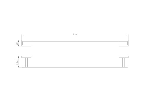 Полотенцедержатель Wonzon & Woghand хром (WW-9712-60CM) Полотенцедержатель Wonzon & Woghand хром (WW-9712-60CM)