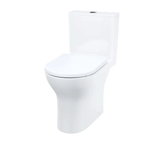 Унитаз напольный IDDIS Zodiac (ZODRDSEi24) с сиденьем безободковый с системой смыва Торнадо Унитаз напольный IDDIS Zodiac (ZODRDSEi24) с сиденьем безободковый с системой смыва Торнадо