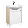 Тумба с раковиной Aquaton Альпина 65 1A1334K0AL530 дуб молочный Тумба с раковиной Aquaton Альпина 65 1A1334K0AL530 дуб молочный