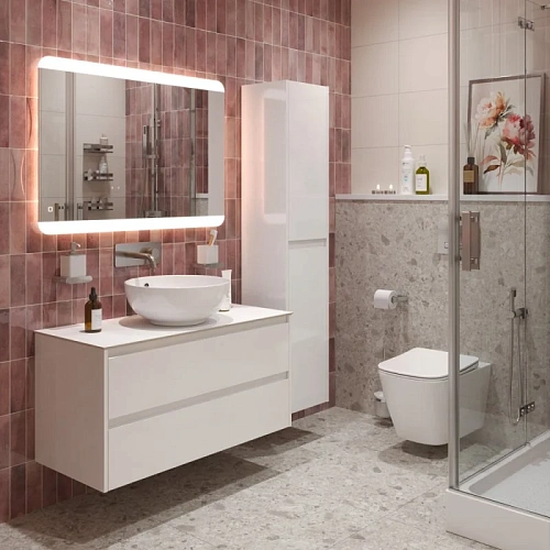 Тумба со столешницей и раковиной BelBagno KRAFT 80 kraft80bo-kepbo-1077-set подвесная KRAFT80BO-KEPBO-1077-SET Тумба со столешницей и раковиной BelBagno KRAFT 80 kraft80bo-kepbo-1077-set подвесная KRAFT80BO-KEPBO-1077-SET