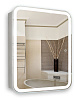 Картинка анонса товара «зеркальный шкаф silver mirrors фиджи flip 60 (led-00002472)»