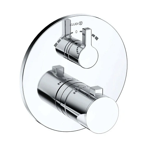 Смеситель для душа Kludi NOVA FONTE Puristic 208100515 термостатический, хром Смеситель для душа Kludi NOVA FONTE Puristic 208100515 термостатический, хром