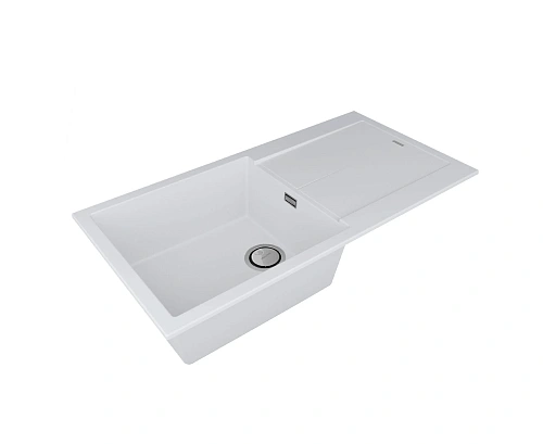 Кухонная мойка Paulmark EXTENSIO 99 PM989950-WH, WHITE, 990х500 мм Кухонная мойка Paulmark EXTENSIO 99 PM989950-WH, WHITE, 990х500 мм